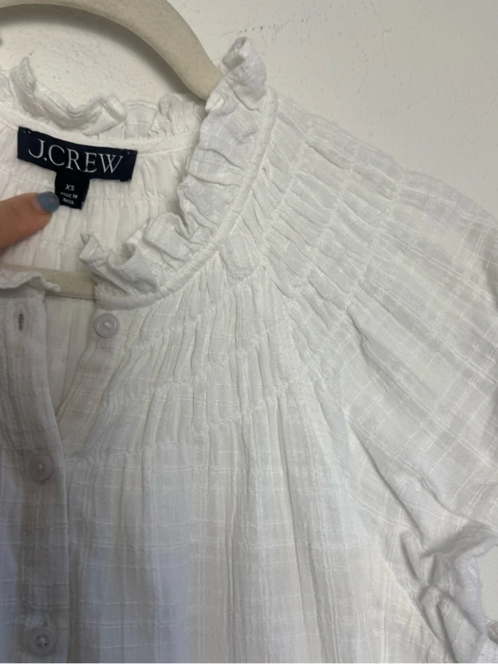 J. Crew jcrew smocked
